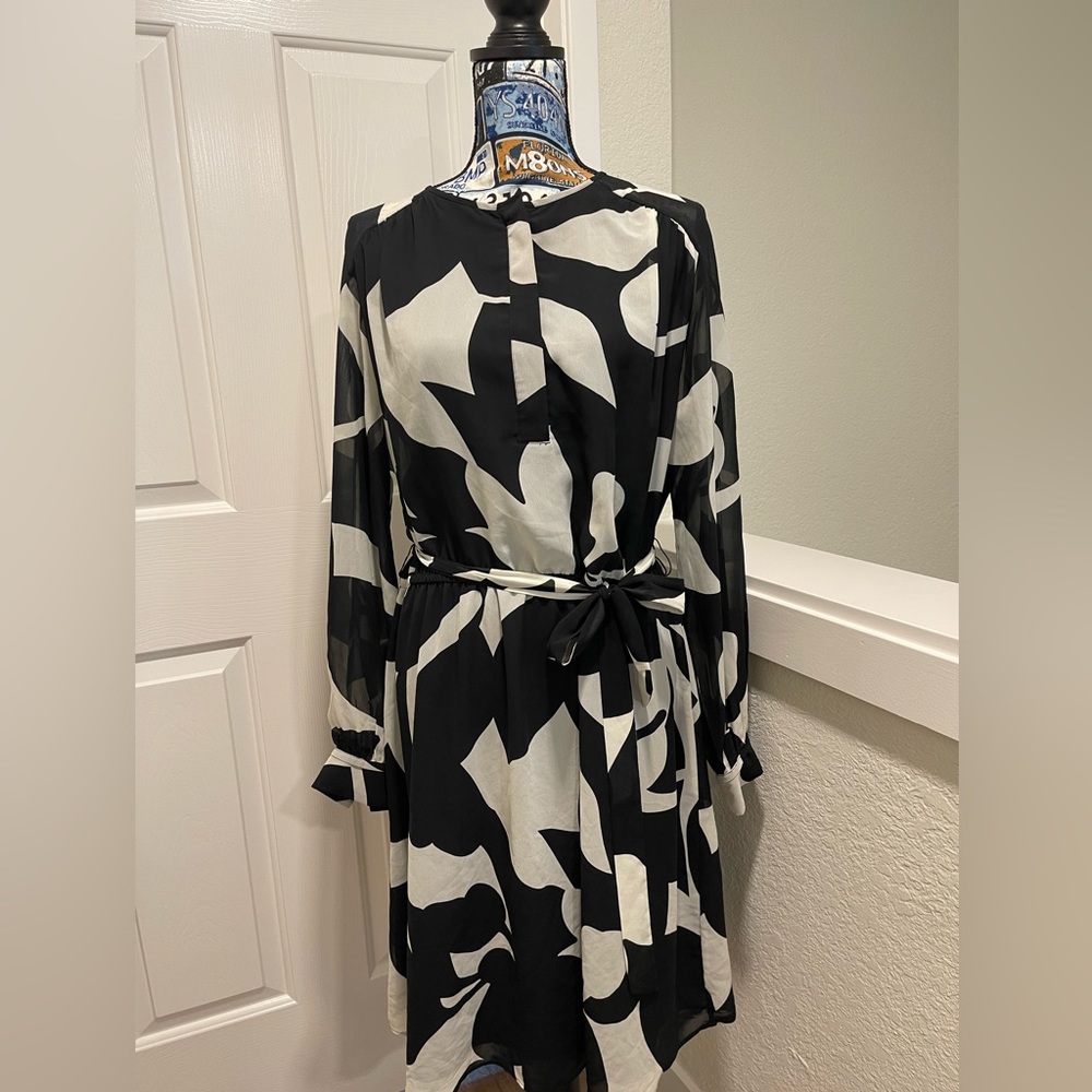 H&M Black & White Chic Dress